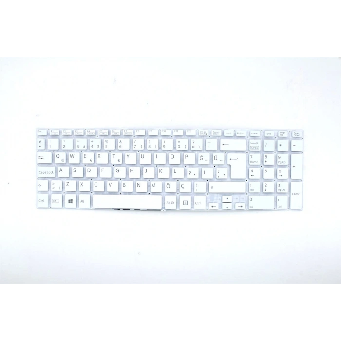 NK074 Uyunlu Notebook Klavyesi Beyaz