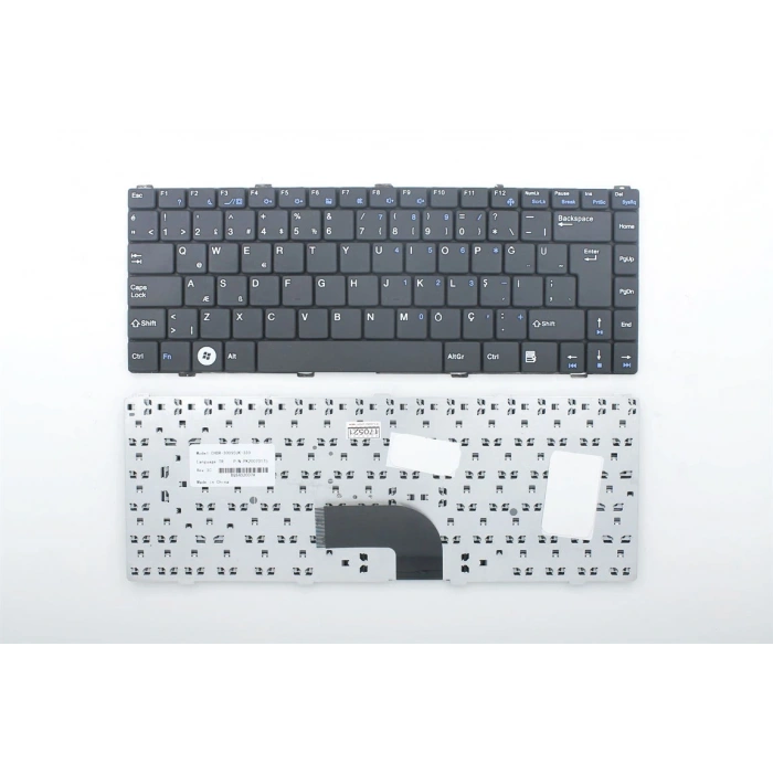 NK081 Türkçe Klavye Siyah