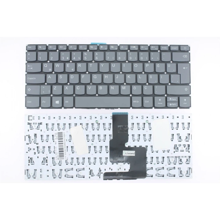 NK087 Notebook Klavye (Füme TR)