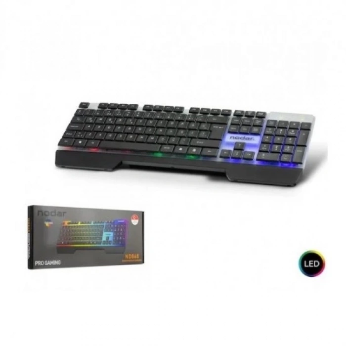 Nodar ND868 Kablolu Oyuncu Klavye