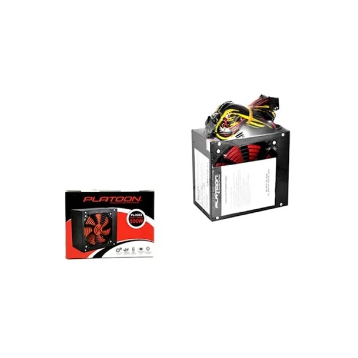 Platoon PL-9261 500W 12 CM Fanli Güç Kaynagi
