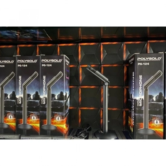 POLYGOLD PG-124 MASAÜSTÜ PC MİKROFON