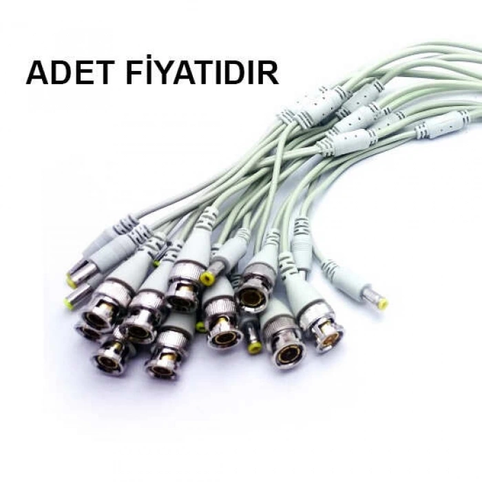 PowerGate PG-001 KAMERA İçin BNC + POWER JACK ADET FİYATIDIR