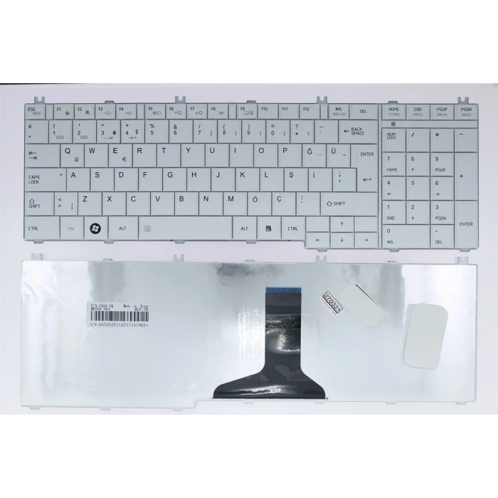 PSK2YA-0T902V TOSHIBA KLAVYE BEYAZ