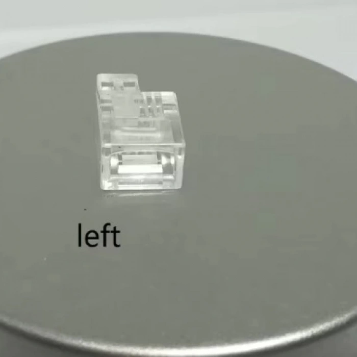 RJ12 bağlayıcı 6P6C sol toka 1 adet kablo fiş kristal kafa telefon DIY EV3 NXT için oyun konsolu jack yandan çeltikli soket