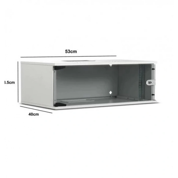 S-LINK 4U 530x400 Soho Rack Kabinet (Demonte)