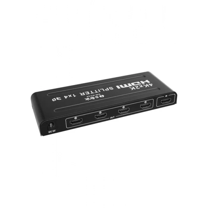 S-Link SW-KC34 4 Port 4k*2k HDMI Splitter, 4port HDMI Splitter