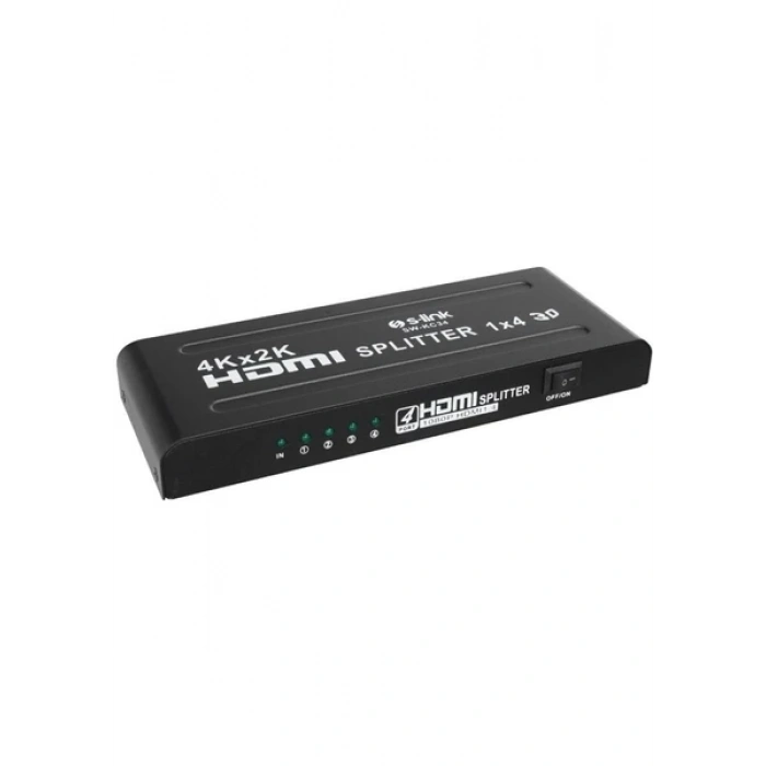 S-Link SW-KC34 4 Port 4k*2k HDMI Splitter, 4port HDMI Splitter