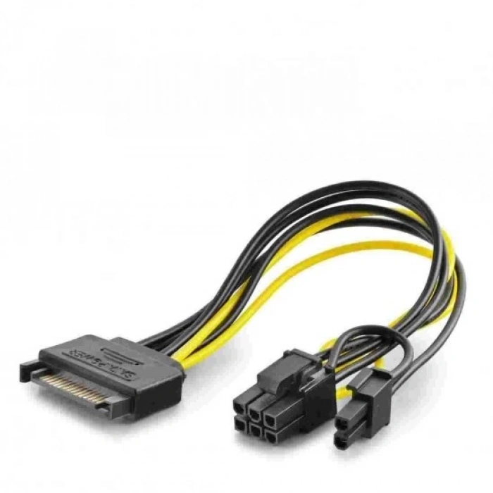 SATA TO 6+2 PIN EKRAN KARTI POWER KABLO HDX5570