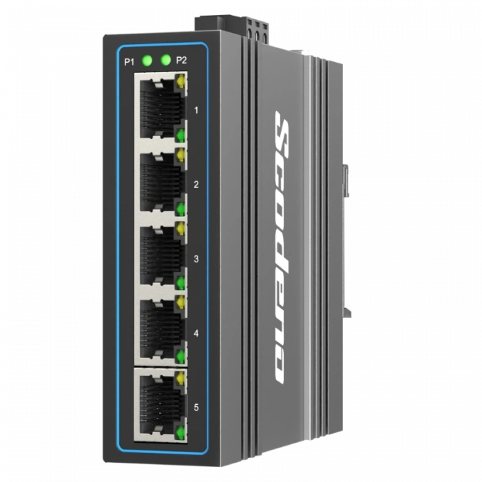 Scodeno XPTN-9000-45-5TX Industrial Switch DC12V-58V