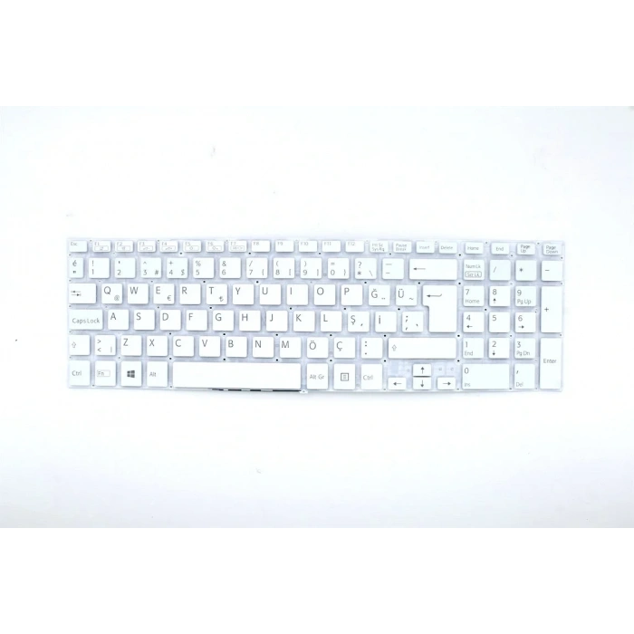 Sony SVF15211SNB Notebook Klavye (Beyaz TR)