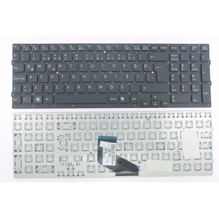 Sony Vaio VPC-F223FXS KLAVYE TÜRKÇE SİYAH