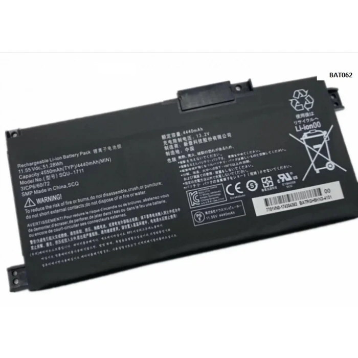 SQU-1713 Notebook Bataryası Orjinal