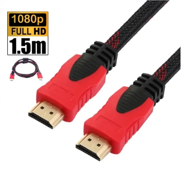 Teknotim 1.5M HDMI Örgü Kablo 1,5 Metre 1920*1080px OEM