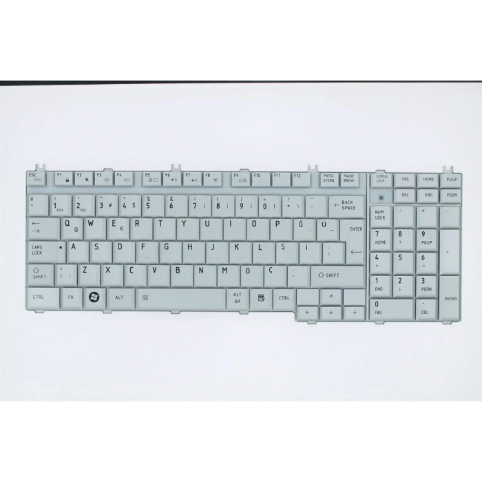 TOSHIBA L505-S5971 KLAVYE GÜMÜŞ LAPTOP TR
