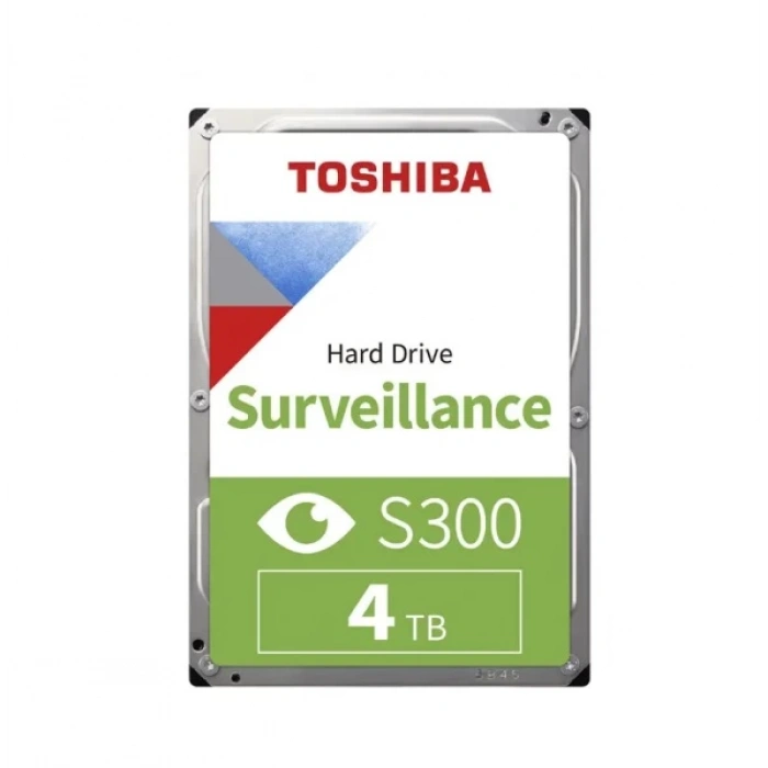 Toshiba S300 4TB 5400Rpm 256MB 3.5 HDWT840UZSVA 7/24 Güvenlik Diski