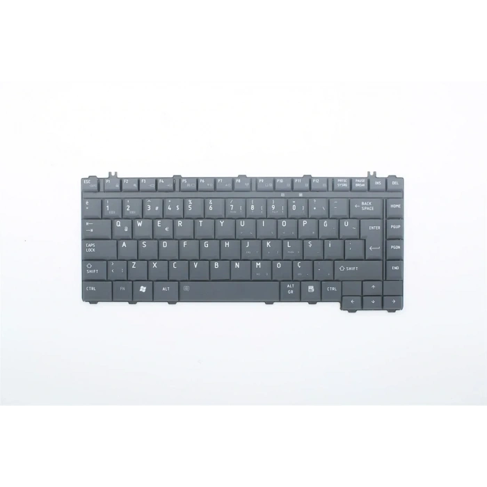 Toshiba Satellite A350-22J Notebook Klavye (Siyah TR)