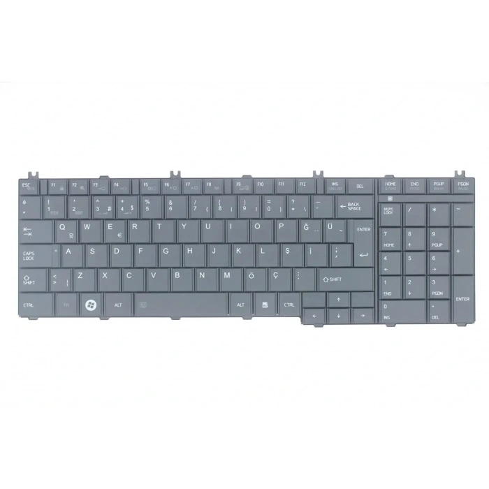 Toshiba Satellite C650-1KH Notebook Klavye (Siyah TR)