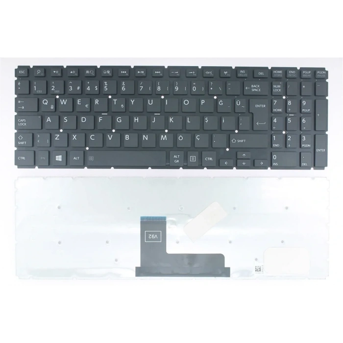 Toshiba Satellite L50D-C-141 Klavye Siyah