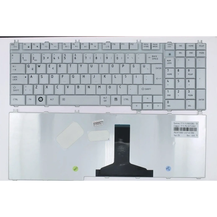 TOSHIBA SATELLITE L555-S7918 KLAVYE GÜMÜŞ LAPTOP TR