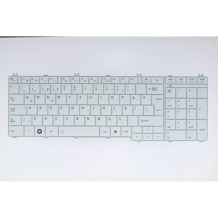 TOSHIBA SATELLITE L655D-S5050 LAPTOP KLAVYE BEYAZ