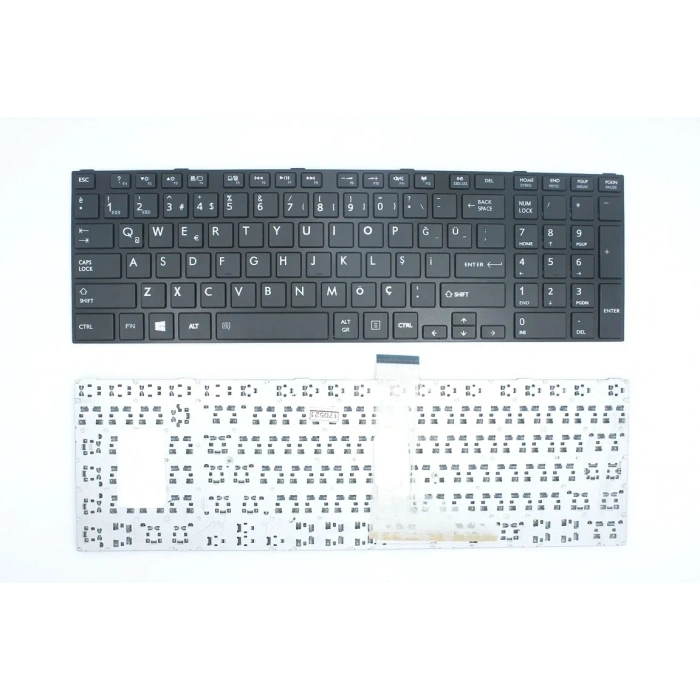 Toshiba SATELLITE M50-A-11Q Notebook Klavye (Siyah TR)