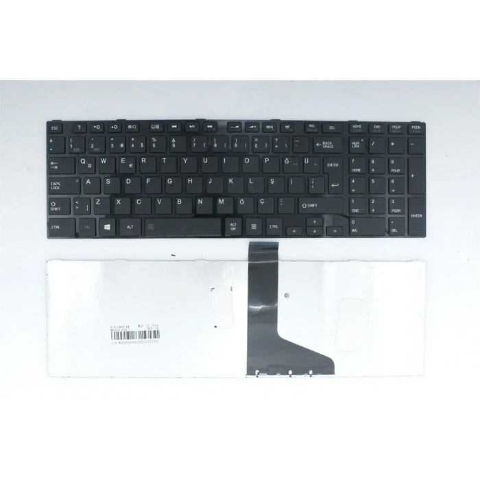 Toshiba Satellite S875 Notebook Klavye (Siyah TR)