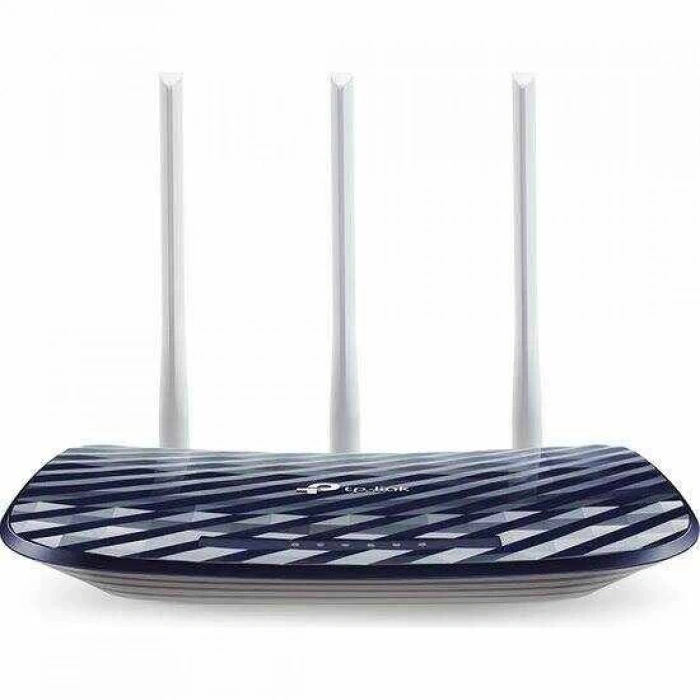 TP-LINK ARCHER C20, AC750, 4Port, 433Mbps, Dual Band WiFi, Masaüstü, Megabit, Router, Access Point, Range Extender