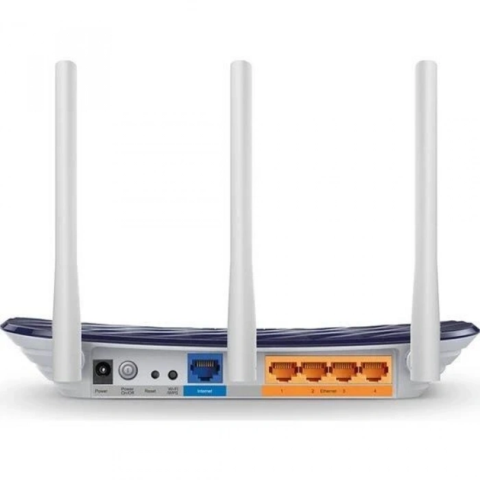 TP-LINK ARCHER C20, AC750, 4Port, 433Mbps, Dual Band WiFi, Masaüstü, Megabit, Router, Access Point, Range Extender