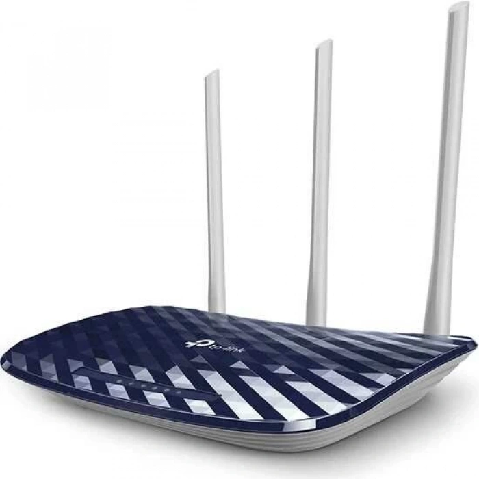 TP-LINK ARCHER C20, AC750, 4Port, 433Mbps, Dual Band WiFi, Masaüstü, Megabit, Router, Access Point, Range Extender