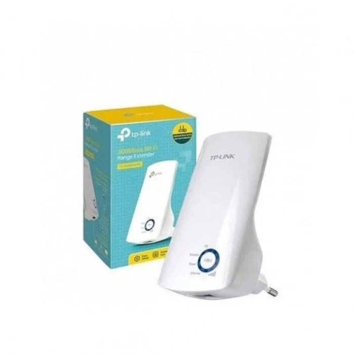 TP-LINK TL-WA850RE, 300Mbps, 2,4Ghz, WPS Butonu, 1Port Megabit Lan, Menzil Genişletici