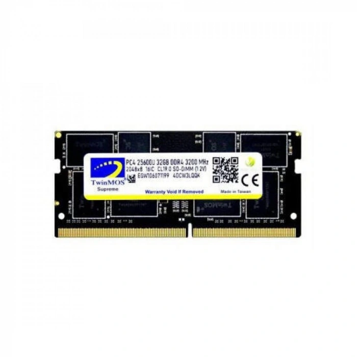 TwinMOS MDD48GB3200N 8 GB DDR4 3200 MHz 1.2 V Notebook Ram