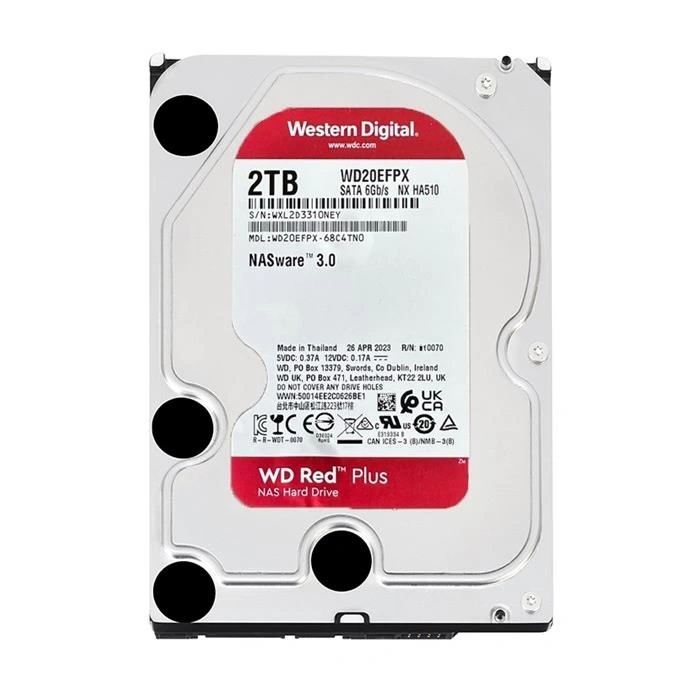 Wd 2Tb Wd20Efpx Red 3.5 5400Rpm 64Mb Sata3 Nas Disk