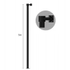 Kamera Direği Çelik Boru 5 Metre