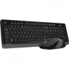 A4 TECH FG1010 Siyah/Gri FSTYLER Türkçe Q, Kablosuz Klavye Mouse Set