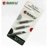 BK-9033 BAKU HAVYA UCU SETİ 3 PARÇA BALTA / SİVRİ / EĞİMLİ