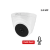 DAHUA HAC-T1A21P-A 2Mpix 20 Mt Gece Gör. 2,8mm Lens, Dahili Mikrofon, Dome Kamera