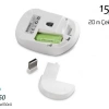 Everest SM-RC7 Usb Şarj Edilebilir Kablosuz Mouse - Beyaz