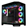 Gameagle Edge 7 Argb Fanlı Gamer Bilgisayar Kasası 850W 80+ Plus Bronz Powerlı Sıvı Soğutmalı (Siyah)