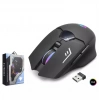 HADRON G400 Kablosuz Gaming Mouse Dual Mod 1600 DPI Sessiz RGB - Siyah