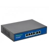 INOX-F0420FBL 4 Port PoE+ Yönetilemez Anahtar | 4x 10/100 Mbps PoE + 2 Uplink | 65W Bütçe ve 250m CCTV Modu