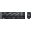 Logitech MK220 Kablosuz Türkçe Klavye Mouse Seti - Siyah