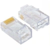 PLASTİK RJ45 Jack Cat5-Cat6 İnternet Kablosu Ucu 10 Adet - PLSRJ45
