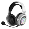 Step Hunter S1 RGB Kablosuz 2.4Ghz+Bluetooth+3.5MM Kablolu Mikrofonlu Profesyonel Oyuncu Kulaklığı