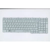 Toshiba satellite L355d-7825, L355d-7809, L500-1gt Klavye Gümüş