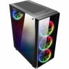 Turbox DangerZone 192-7 Kumandalı 4x RGB Fan USB 3.0 400W ATX Gaming Bilgisayar Kasası