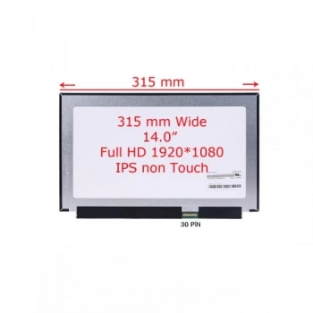 14.0 Full HD 315mm 1920x1080 LP140WF8-SPR1 - 30 Pin Edp 14.0 Slim 315 mm Led IPS