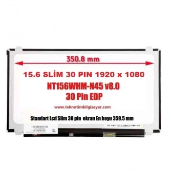 15.6 LP156WFC-SPD1 Slim Led 30 Pin 1920 x 1080 Full-HD IPS Dar Kenar