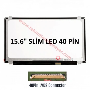 15.6 Wxga 1366x768 Led B156XW03 V.1 - 40 Pin 15.6 Slim Led