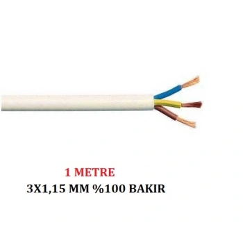 KABLO TTR 3X-005 3X1,5 MM ELEKTRİK KABLOSU